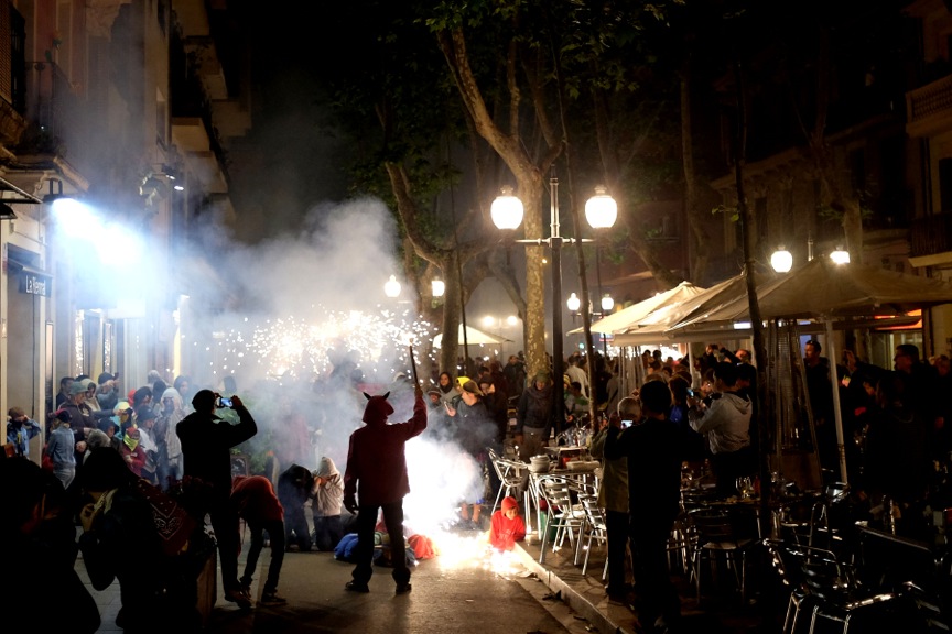 Street Festival La Rambla Barcelona, Spain