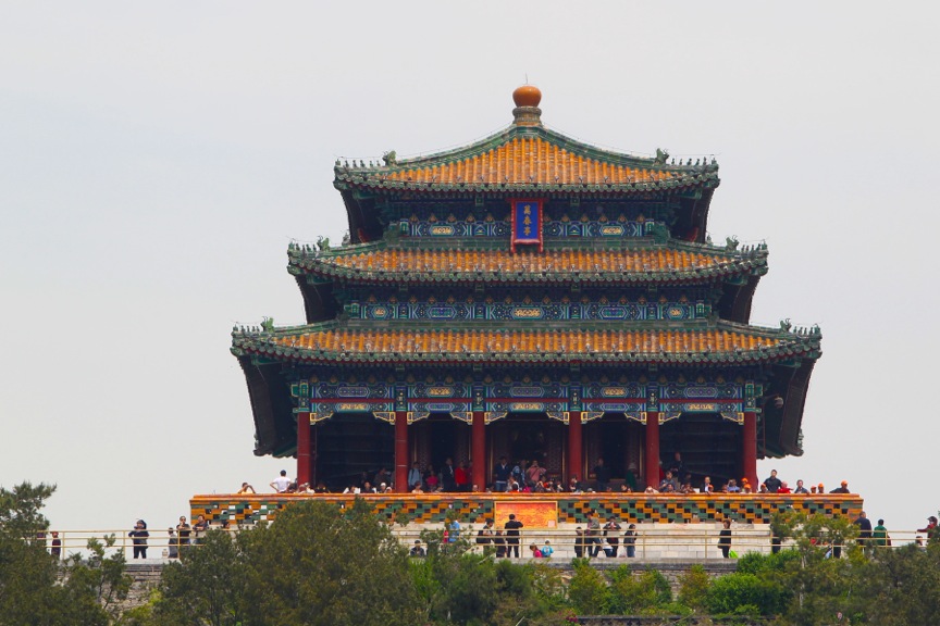 Temple, Forbidden City, Beijing, China
