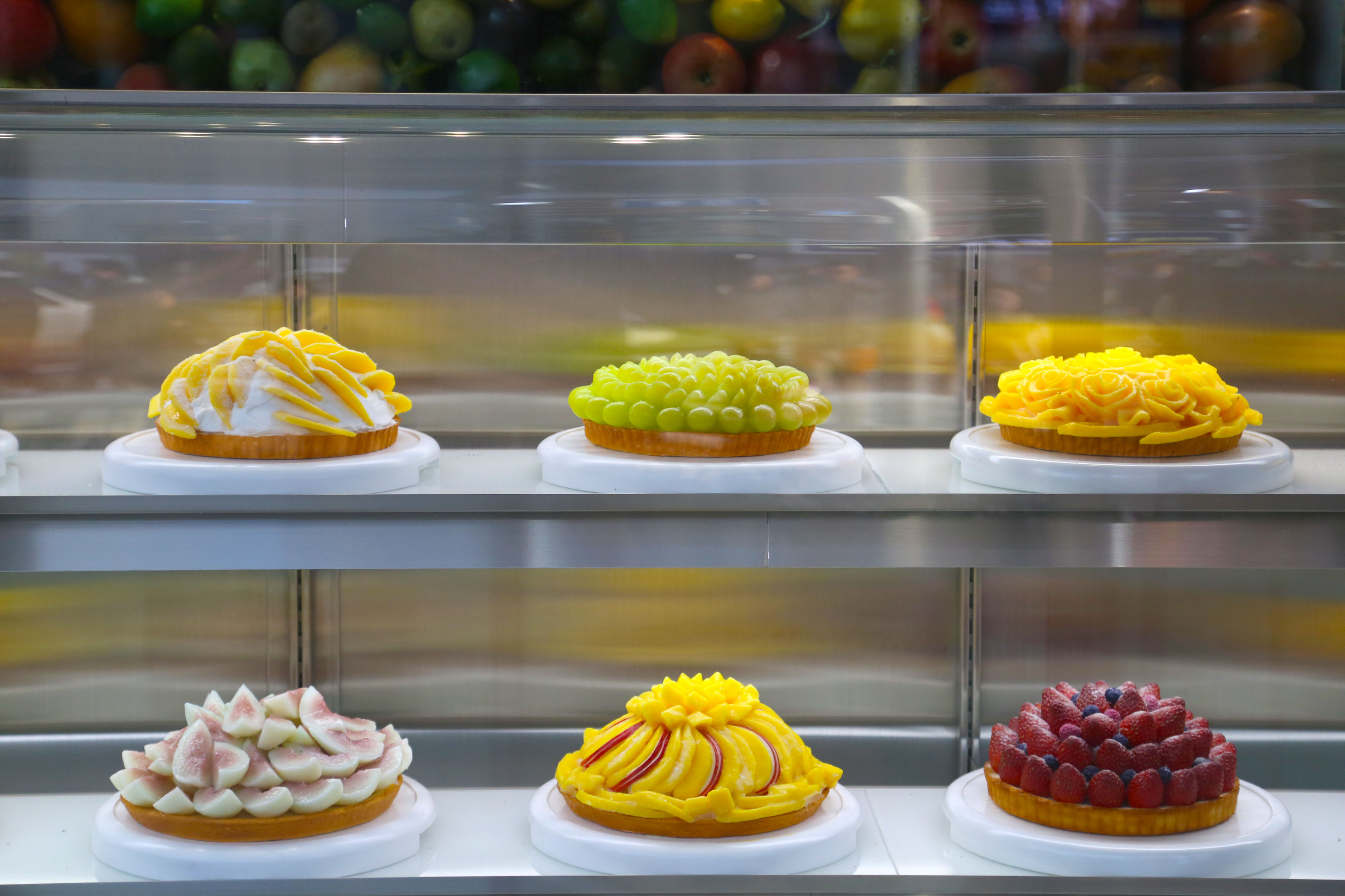 Attention to detail, Cakes on display, Tokyo, Japan