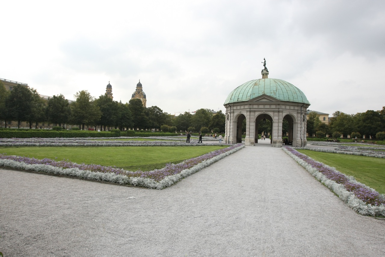 Englischer Garten, German for "English Garden", Munich, Germany.