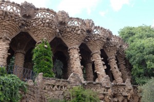 Rock Formations Park Güell, Antoni Gaudí, Barcelona, Spain