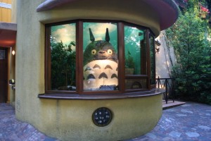 Totoro greets: Ghibli Museum Tokyo Japan