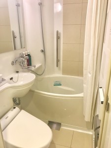 Japanese Style bathroom and automatic toilet